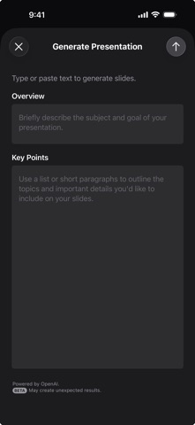 Keynote screenshot 3