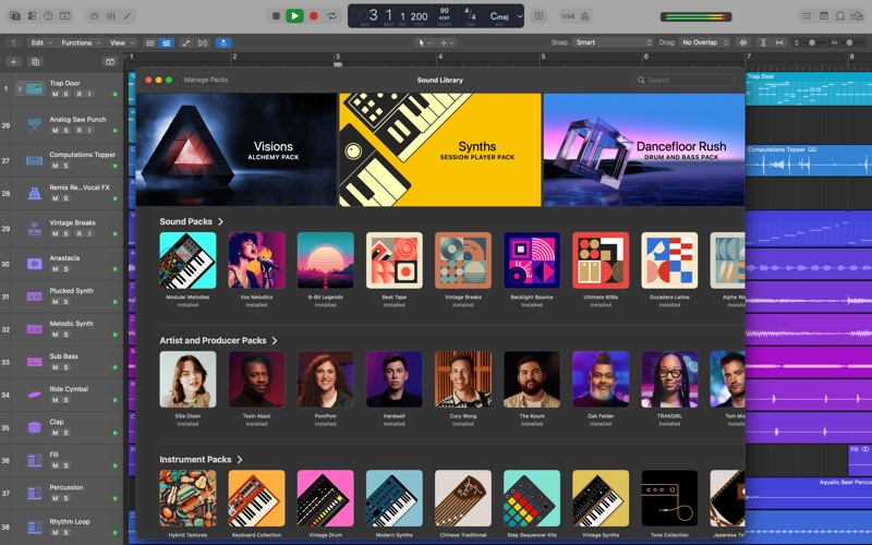 Logic Pro screenshot 2