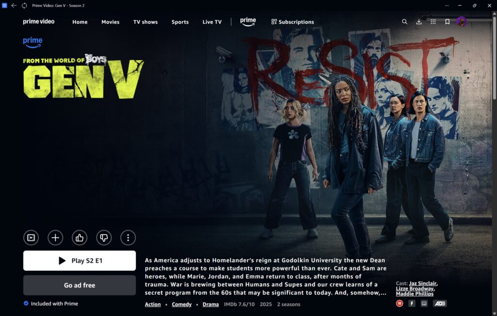 Prime Video screenshot 2
