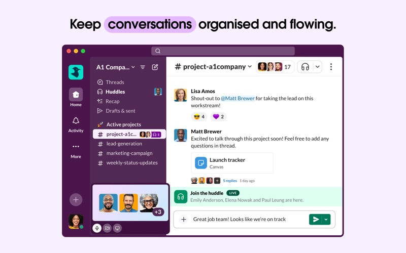 Slack for Desktop screenshot 2