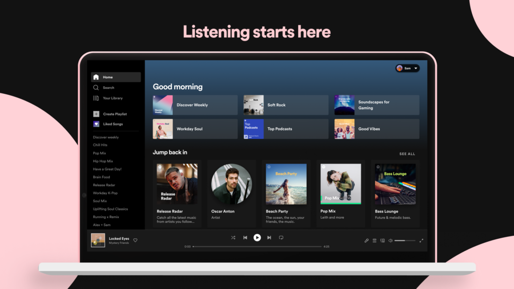 Spotify screenshot 2