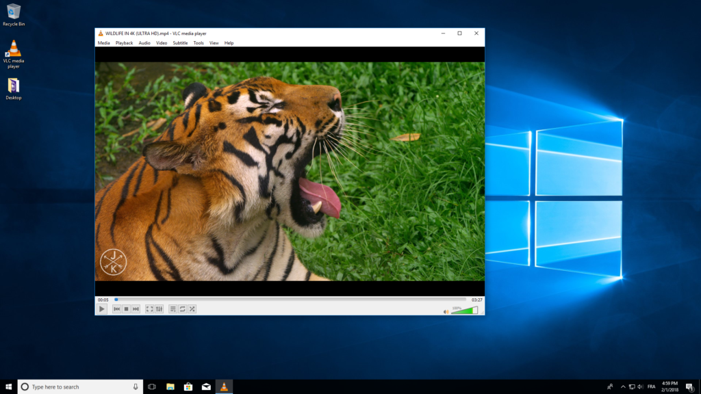 VLC screenshot 1