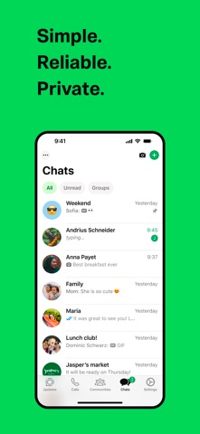 WhatsApp Messenger screenshot 1